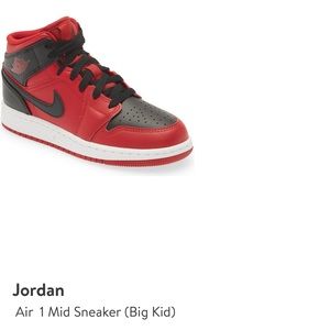 Boys size 3.5 Air 1 Jordan’s